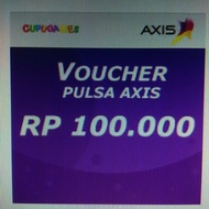 Voucher pulsa Axis