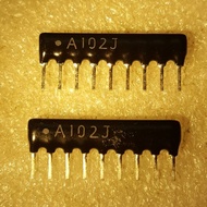 Array Resistor pack r-pack A102J 102 1K 9pin 9foot