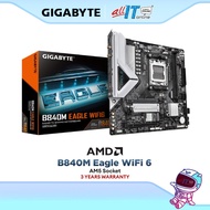 GIGABYTE B840M EAGLE WIFI6 Micro ATX (mATX) AMD Gaming Motherboard | AM5 Socket R5 7500F 7500X3D R7 