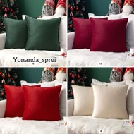 Suede sofa cushion cover 30x30 40x40 45x45 50x50 60x60 plain premium suede sofa cover