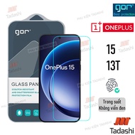 Gor Tempered Glass Oneplus 15, Oneplus 13T/ 13S/ 13, Oneplus ACE 5 Pro Transparent Borderless Black 