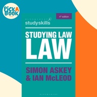 Studying Law by Simon Askey Ian McLeod (UK edition, paperback)