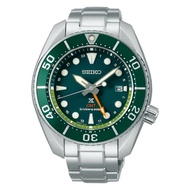 Seiko Sumo Green Dial SFK003 SFK003J1 SFK003J Solar Prospex GMT Stainless Steel Sports Diving Watch