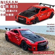 โมเดลรถสุดเจ๋ง GTR Nissan JDM Alloy Toy Car Diecast Model War God ของเล่นสะสมสำหรับเด็กและวัยรุ่น โม