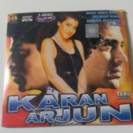 VCD Original Karan Arjun - India contains 3 VCD Text Indonesia