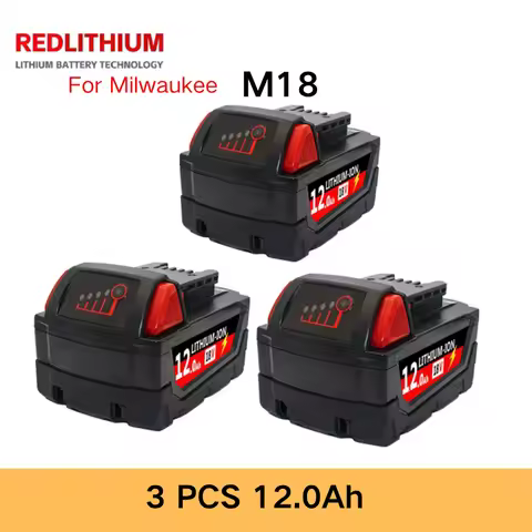 For Milwaukee 18V battery M18-HB3 high energy battery ,for original Milwaukee M18-18FC charger Tools