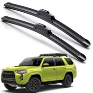 For 2010-2024 Toyota 4Runner Windshield Wiper Blades J-HOOK Hybrid Silicone