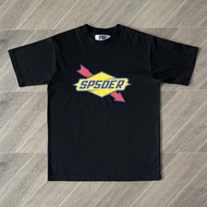 เสื้อยืดแขนสั้นพิมพ์ลายตัวอักษร Sp5der Worldwide สำหรับผู้ชาย ทรงหลวม ผ้าฝ้าย แฟชั่นฤดูร้อน คอกลม 4