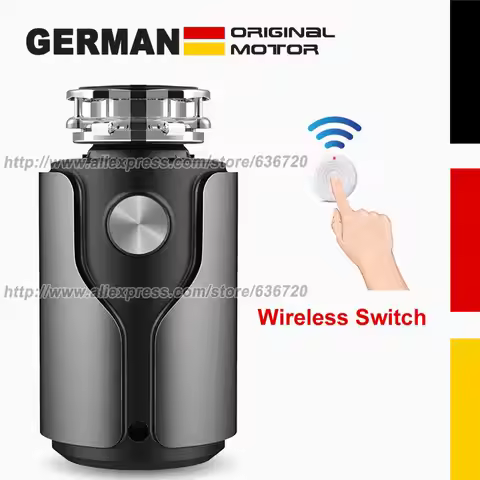 3X grinding Food Waste Disposer German 1200W motor Technology septic assist 1 HP Household garbage d