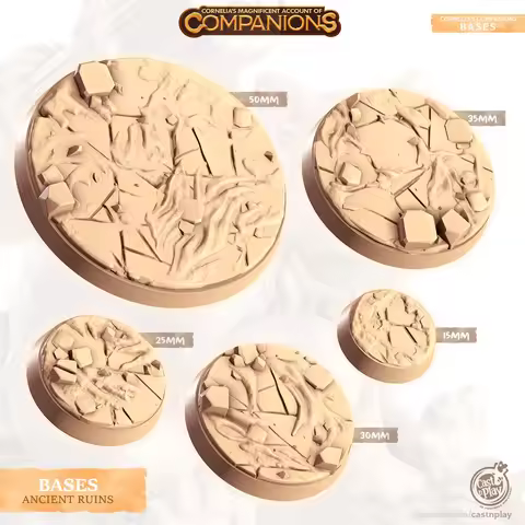 Base 3d Printing 50MM Base Dnd Miniatures Figures DND War Chess Model DND Platform Base Patch Univer