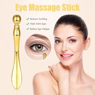3สี Alloy Eye Cream Stick Eye Massage Roller Stick ลบบวมเพื่อส่งเสริมการดูดซึมครีม &amp; Fade Dark Eyes