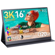 2026UPERFECT[ส่งจากประเทศไทย]OLED Portable Monitor 2880*1800 16inch Mobile Display  100% DCI-P3 lapt
