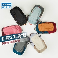 K-Y/D Decathlon Backpack Men's Backpack Schoolbag Outdoor Bag Sports Hiking Bag Women's Leisure Travel Student Lightweig