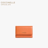 COCCINELLE กระเป๋าสตางค์ผู้หญิง รุ่น METALLIC WALLET 116601 สี CRAB