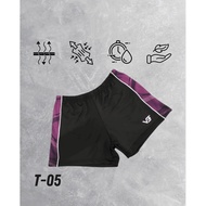 Seluar Pendek Tights Female Wine Red jersi 05 Sports Sports black Tights Fast Dry Comfortable