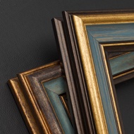 European-Style Canvas Frame Frame30x40Retro Painting Frame Cross Stitch Mounting French Square Pictu