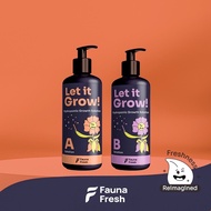 FaunaFresh Let It Grow! Solution A & B for Hydroponic and Soil application