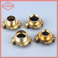 【PLUMHOME】 Qui Connect Water Fitting Claw Couplings Tap Connectors Copper DN15 DN20 DN25 Garden Wate