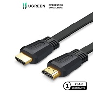 UGREEN HDMI 2.0 4K@60HZ FLAT CABLE 1.5M/2M/3M/5M (BLACK)