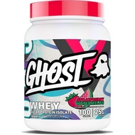 GHOST Clear Whey Isolate Protein Powder, Strawberry Watermelon - 1.57 LB Tub, 25G of Whey Protein - 