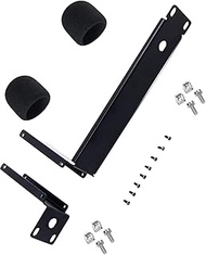 RhymKawa Rack Mount Hardware Kit Fit for Shur SLX4, SLXD4, GLXD4R, GLXD4R+ and P9T Dual Wireless Mic