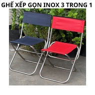 Ghế Xếp Inox Cafe Câu Cá Du Lịch Dã Ngoại Giá Siêu Tốt  GHẾ XẾP GỌN INOX 201