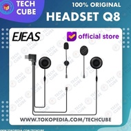 IrmaShop 575. Headset Earpiece EJEAS Q8 Mic Earphone Microphone Speaker Intercom Helmet EJEAS Q8 Typ