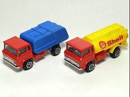 2p香港製$300 May 2025再加優惠平均$150@！絕非後期一模一樣日版中國製！itrea Shell Hino Rulley Oil Tank Lorry Refuse Truck made