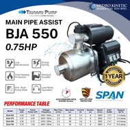 Tsunami BJA-550 (0.75HP) Home Automatic Water Pump Main Pipe Pressure Pump Pam Air