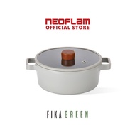 NEOFLAM FIKA Green 24cm Casserole