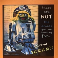 R2D2 : Star Wars pop art poster frames