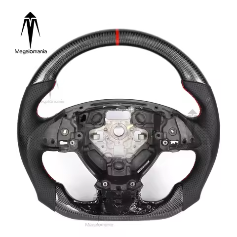 Carbon fiber leather car steering wheel suitable for Chevrolet Camaro SS 2016-2020 C5 C6 C7 c8 ZR1 Z