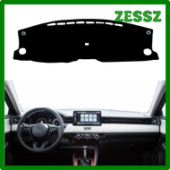 ZESSZ แต่งรถสำหรับฮอนด้าเอชอาร์วี HR-V Vezel 2022 2023 2024 Dashmat แผ่นฝาปิดแผงควบคุมบังแดดป้องกันพ