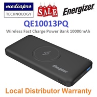 ENERGIZER QE10013PQ Wireless Fast Charge Power Bank10,000mAh high capacity with 3 outputs including 1 wireless charging