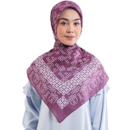 Elzatta Hijab Kerudung Jilbab Segiempat Segi empat Scarf Motif Premium Obelia Series