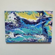 Zhibao Aboriginal Art [Flow Animation] Finished Product 20CM * 30CM