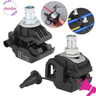 HOULAI Insulation Piercing Connector, Insulation No-Peeling Cable Clips, T Shape Wiring Accessories 