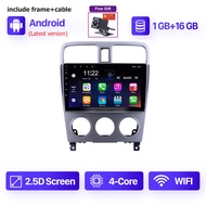 Seicane 9 นิ้ว QLED หน้าจอสัมผัส Android 13.0 รถวิทยุชุดหูฟัง GPS 2004 2005 2006 2007 2008 Subaru Fo