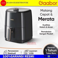 GAABOR AIR FRYER AF40M-BK03A - 4 LITER - LOW WATT OIL-LESS FRYER AF 40M BK03A