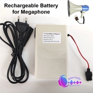 Megaphone/ Hailer Rechargeable Lithium Battery DC 7.4V 1500mah
