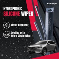 Kamatto Wiper Mazda CX-8 / CX8 KG (2017-Present) Hydrophobic Silicone Windshield Wiper Water Repelli