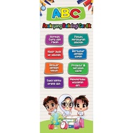 MY BEAUTY HOUSE BANNER ABC (Anak yang Baik lagi Cerdik)  BANNER GROWTH MINDSET  KECERIAAN KELAS  KEC