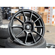 NEW 17X7J Sparco Assetto Gara Rim (set of 4) Black 4X108 for Peugeot 208 308 408 3008 4008