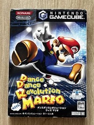 日版 NGC GC KONAMI DANCE DANCE REVOLUTION WITH MARIO DDR 孖寶兄弟瑪利歐與路易吉 街機移植跳舞機遊戲 對應 DDR MAT CONTROLLER