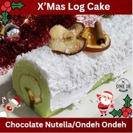 [Mahdi Delights] Log Cake - Chocolate Nutella or Ondeh Ondeh