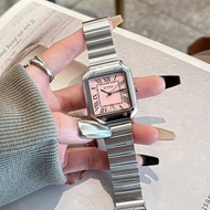 Aiqi EYKI Women's Watch Simple Fashion Roman Retro Quartz Watch Square Temperament Casual Ladies Ste