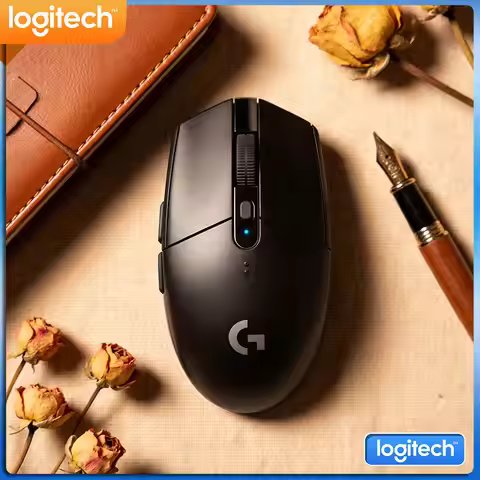 Logitech G304 Wireless Mouse LIGHTSPEED Tech 12000 DPI HERO Sensor 1ms Response 9-Month Battery Offi