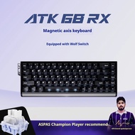 ATK 68RX Mechanical Keyboard Wired 8K Polling Rate Hot Swap RT0.001mm Custom Ergonomics Magnetic Swi