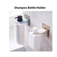 Shampoo Bottle Holder Wall Mounted Magic Sticky Shampoo Hook Shower Hand Soap Bottle Hanging Holder Bathroom