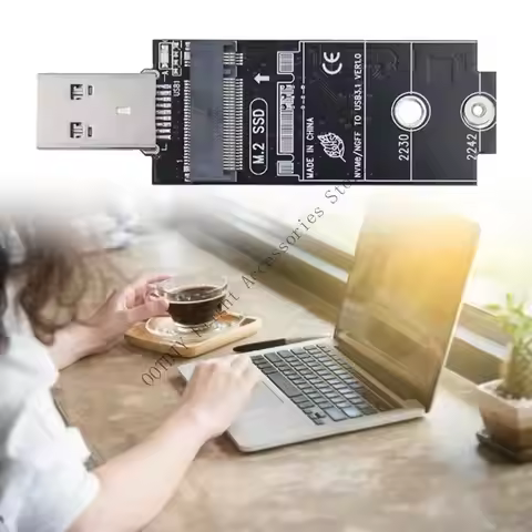 Type C to M.2 Adapter NVME/NGFF SSD Adapter Card NVMe Enclosure M.2 to USB 3.1 Type C Support M.2 SS
